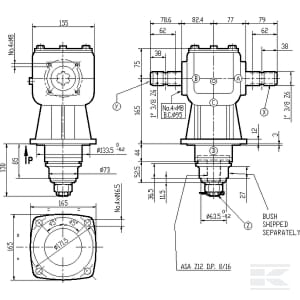 U920580000 Gear Box LF-205-J Fits Comer U920580000 Gear Box LF-205-J Fits Comer