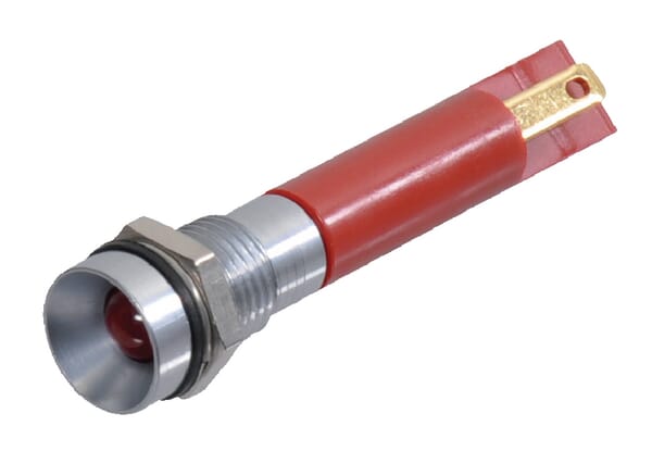 Témoin lumineux rouge LED 24V · réf. Q8R1GXXR24E
