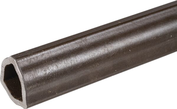 Tube profilé extérieur PTO 20, triangulaire, 43,5 x 36,7 x 3,4 mm, L : 3 000 mm — réf. PTO920OPT3000GP