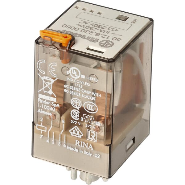 Relais 2W 10A 230V/CA vue 2