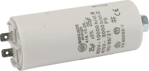 Condensateur avec fiche 25µF · réf. FGP013624