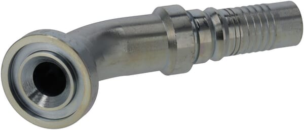 Raccord à sertir 4SH-DN20 avec flasque ø38,1 mm 45° · réf. SFLH201245G2