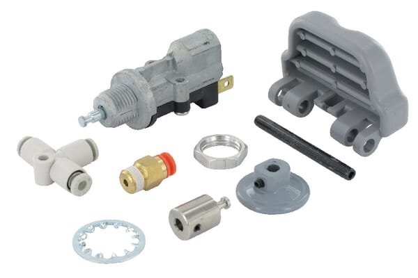 Kit de service soupape à air grise pour montage latéral vue 2