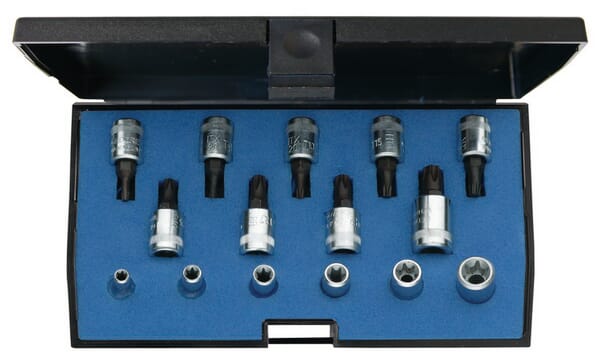 Sada nástrčných klíčů 1/4"/15-dílná