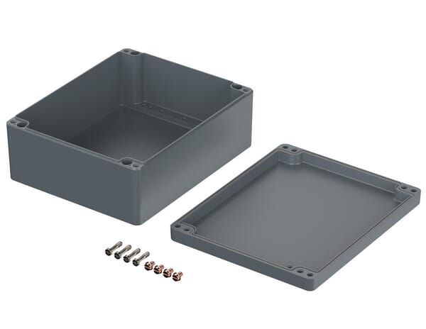 Boîtier en aluminium 230x280x1 vue 3
