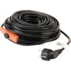 +230-V heating wire with thermostat.