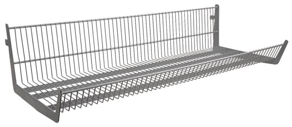 Panier susp. 37x100, blanc/alu · réf. 53504003X