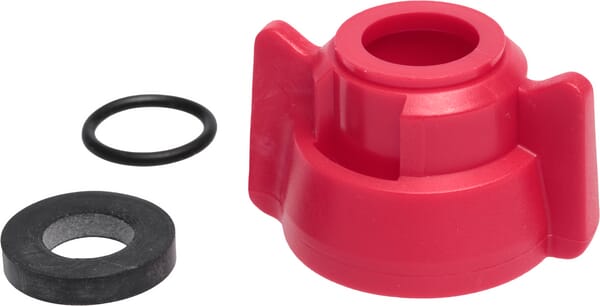 Ecrou de buse TVI rouge · réf. 40291503P025