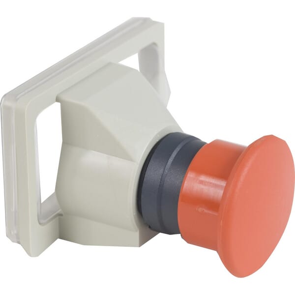 Bouton poussoir“coup de poing” vue 2