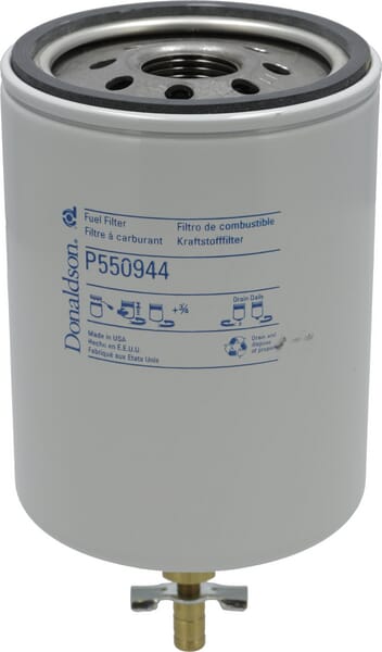 Filtre séparateur d'eau de carburant à visser — réf. P550944