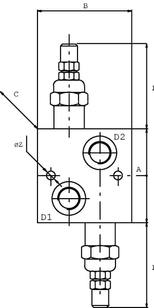 Limiteur de pression acier vue 4