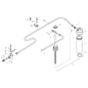 Hydraulic height adjustment from mach. ID 1271