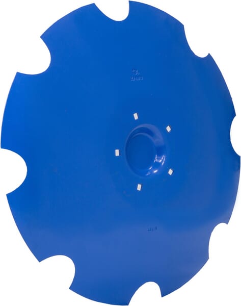 Disque de herse crénelé D645x6 D155 Lemken — réf. 34910029