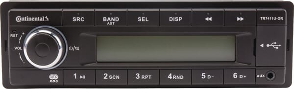 Radio Continental 12 V · réf. TR7411U