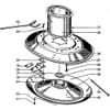 Buben/žací talíř vhodné pro Niemeyer RO 170 / 170 H / 190 / 190 H / 190 HK
