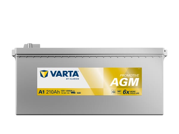 Käynnistysakku Varta 12V 210Ah 1200A - Auton Akut ja Ajoneuvoakut - 710901120 - 2