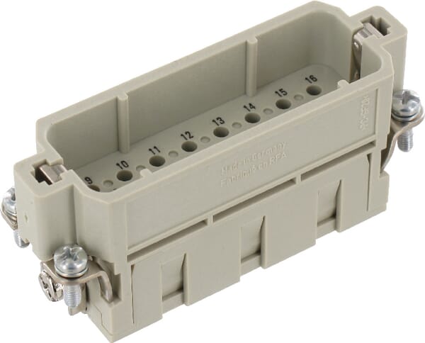 Insert M A 16P racc. à sertir 1-16 · réf. 09200163001