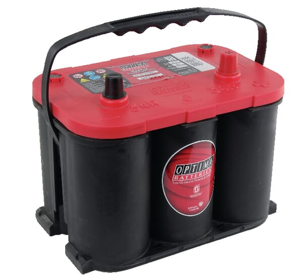 Batterie 12V 50Ah 815A AGM Red Top RTR 4.2 Optima — réf. 803251