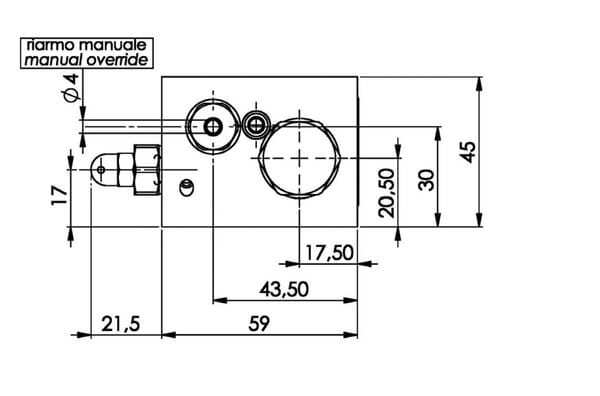 Vanne de commutation NG6 vue 5