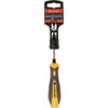 Screwdrivers with striking cap and hex blade, for slotted head screws