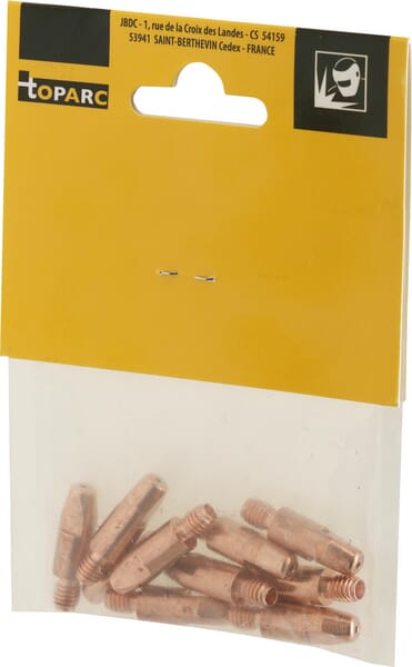 Tube contact 250A 1,0mm (10x) vue 4