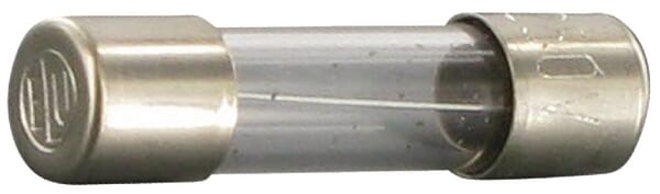 Fusible verre 2A longueur 20mm Siba · réf. ZEK52002000