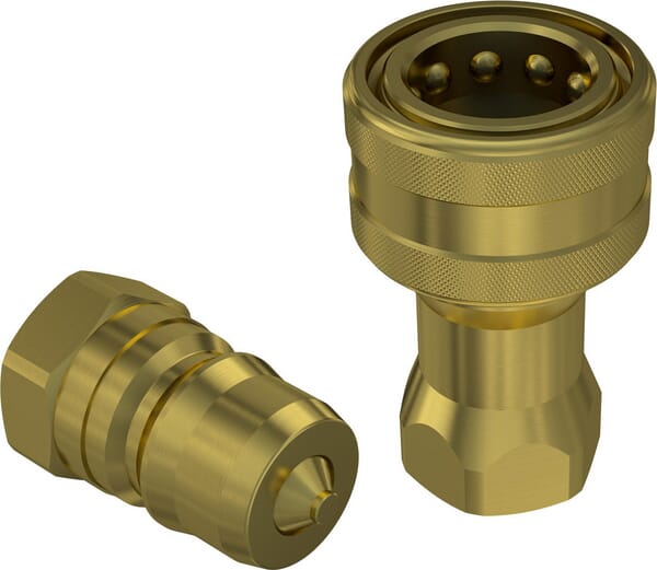 Raccord rapide mâle 1/4" - 1/4" BSP · réf. HNV14GASM5V