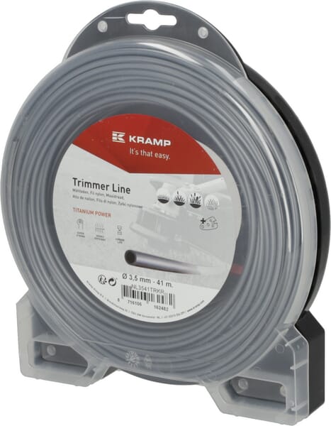 Fil de coupe Ø 3.5mm 41m rond Titanium Power gris Kramp — réf. NL3541TRKR