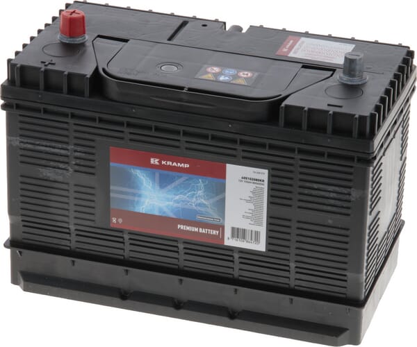Batterie de loisirs 12V 105Ah 910A Kramp — réf. 605102080KR