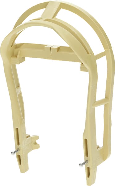 Třmen rozmetací trubky