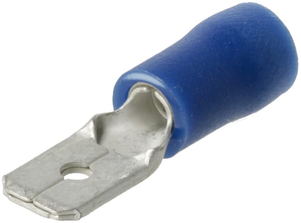 Cosse mâle, bleue, 1,5-2,5 mm² 6,3 x 0,8 mm (100 x) — réf. LA9120CKR
