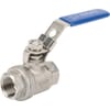 Stainless steel ball valve - Internal thread (BSP) x internal thread (BSP) - short version