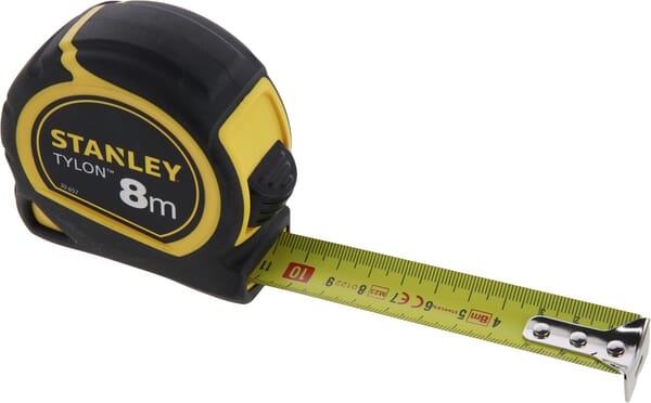 Mètre ruban 8m x 25mm Tylon · réf. 030657
