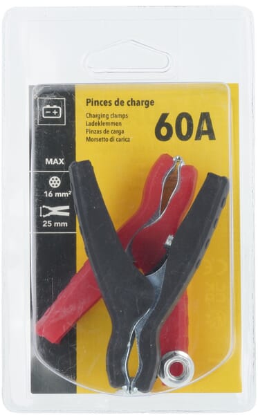 Paire de pinces de batterie 60A · réf. 071872GYS