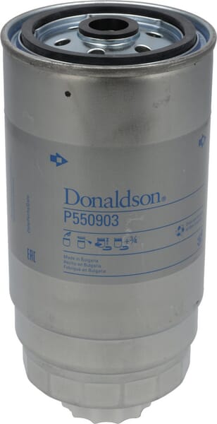 Filtre séparateur d'eau de carburant à visser — réf. P550903