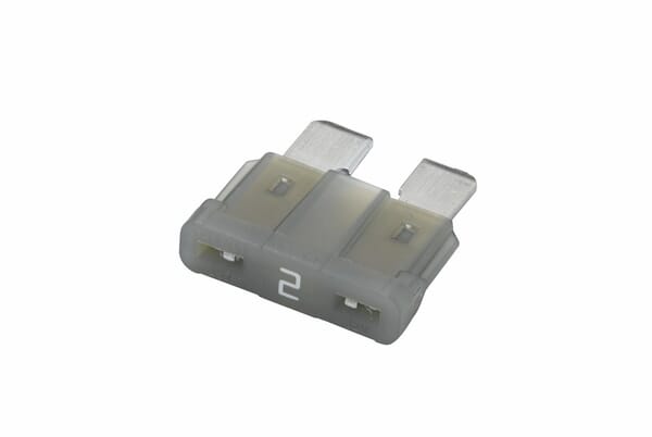 Fusible lame standard 32V 2A longueur 18,8mm gris pack 5x Hella · réf. 8JS711683841