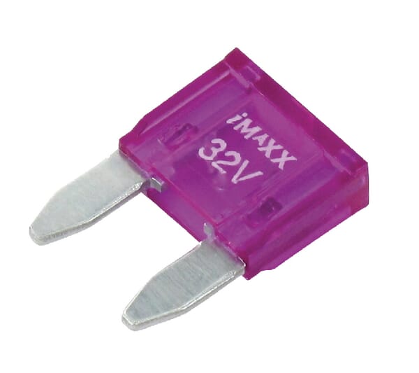 Fusible lame mini 32V 3A longueur 16,3mm violet pack 50x iMaXX · réf. SI20261