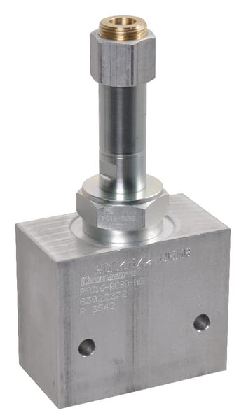 Průt.regul.ventil 2 W, NC 3/4"