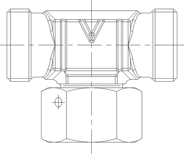 Té orientable 42L vue 2