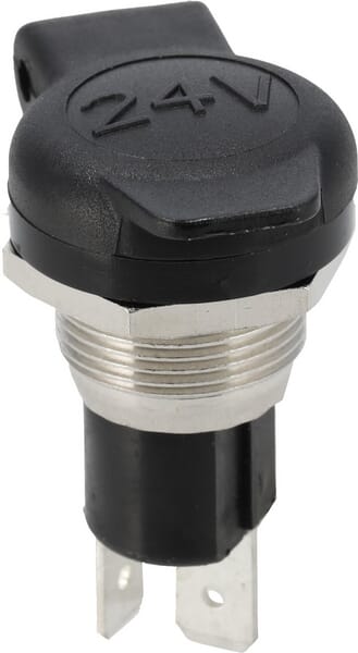Prise de courant 2 pôles 24V · réf. 25009830000A