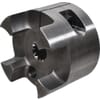 Spidex coupling halfs steel, with profile and clamping hub