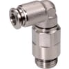 Push-in fitting L - cylindrical outer thread, swivel, long version - type ECSSL..B