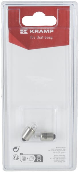 Ampoule 12V x 2W, BA9s (2) — réf. KRGL1231P02B