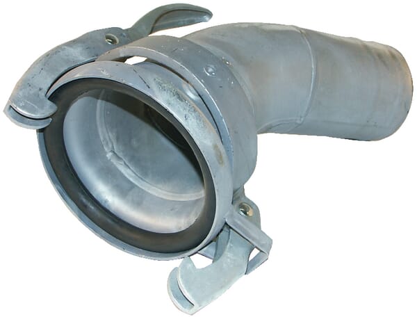 Hadicové objímky - oblouk 45°