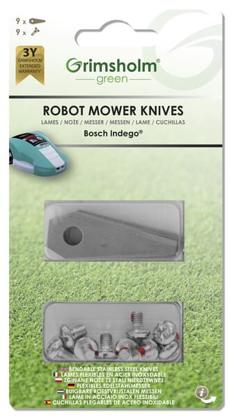 Lame robot Bosch Indego x 9pcs — réf. FGP117