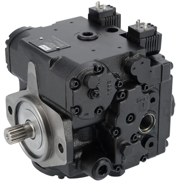 Pístová čerpadla, uzavřený střed, proměnný průtok, řada 42