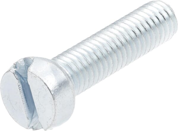 Vis à tête cylindrique fendu M5x20 galv. — réf. 84520P100