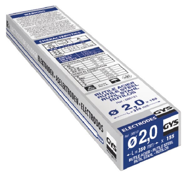 155 élect. acier GY38 Ø2mm vue 2