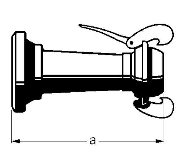 Réducteur femelle 8", mâle 6" pour Bauer vue 2