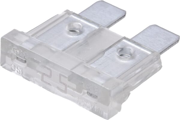 Fusible lame standard 25A longueur 20mm blanc pack 100x iMaXX · réf. SI22025